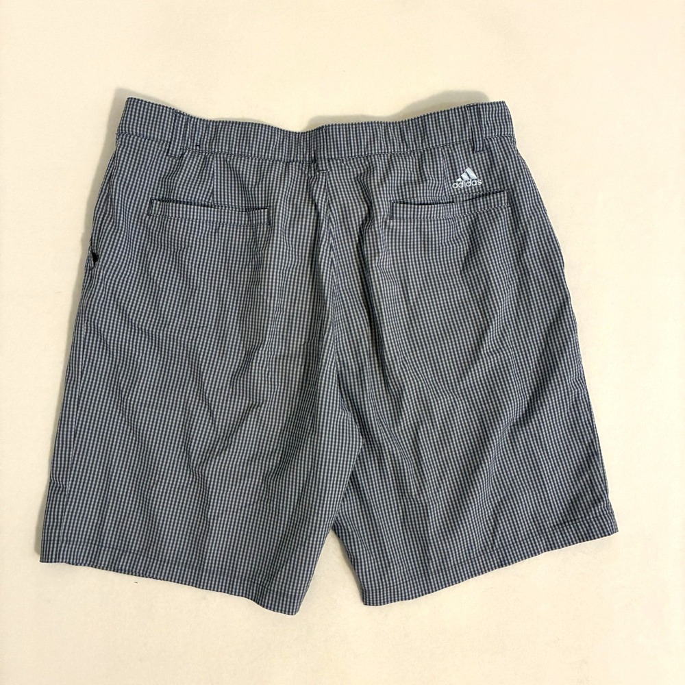 Adidas Ultimate365 Golf Shorts Mens Size 38 Comfort Waist Check Logo Performance - Picture 4 of 10